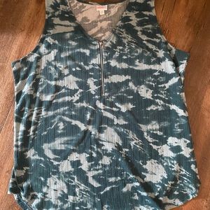 LuLaRoe Rachael tank top 2x